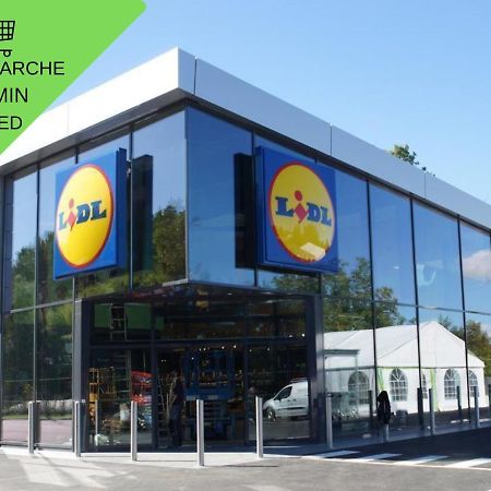 생캉탱 Grand T2 Jardin Wifi Parking Proche Gare 아파트 외부 사진